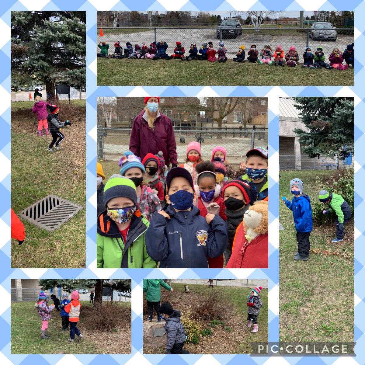 nolan_enolan's tweet photo. @ECESeagles thanks for organizing the Bunny Hunt. Our class had a great time with our Mama Bunny and her babies. https://t.co/2SVXX3kBsq