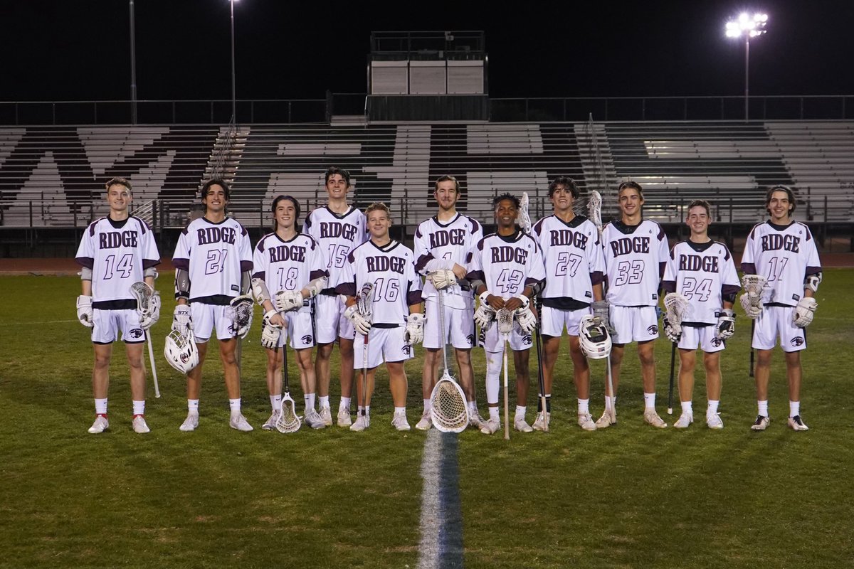 Come celebrate our 11 seniors as we take on Chaparral Friday Night!  8pm @ Barry Goldwater High School.