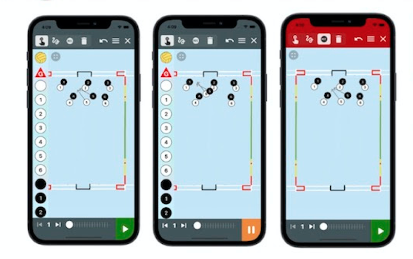 We're excited to share the new whiteboard feature coming to the Mobile Coaching App in April. Coaches can now create drills and plays, animate them, then share them with any USAWP member! Click here to learn how to download the app: usawaterpolo.org/sports/2018/12… <a href="/USAWP_CoachesEd/">USAWP Coaches Education</a>