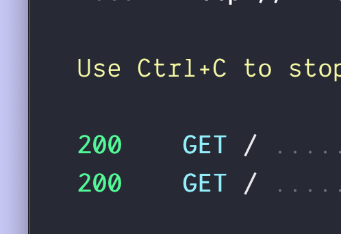 enunomaduro's tweet photo. I've been working a lot on the @laravelphp Octane console output. I think you will enjoy it. 📸 https://t.co/V1HzIRv1XW