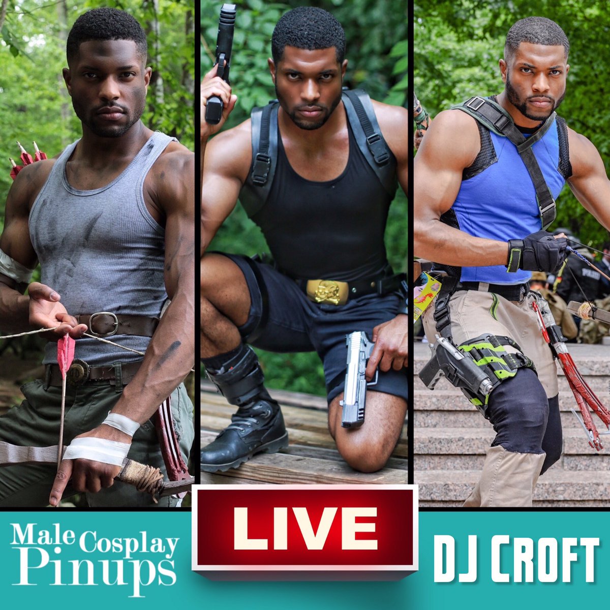 CapLucky's tweet photo. Friday April 2nd at 5pm PT we are going live with DJ Croft from Georgia, USA 🇺🇸 His fandoms include Batman 🦇 Grand Theft Auto 🚗 Resident Evil 🧟‍♂️ and Tomb Raider! https://t.co/El5bubVdeo https://t.co/InoLAwWfxZ