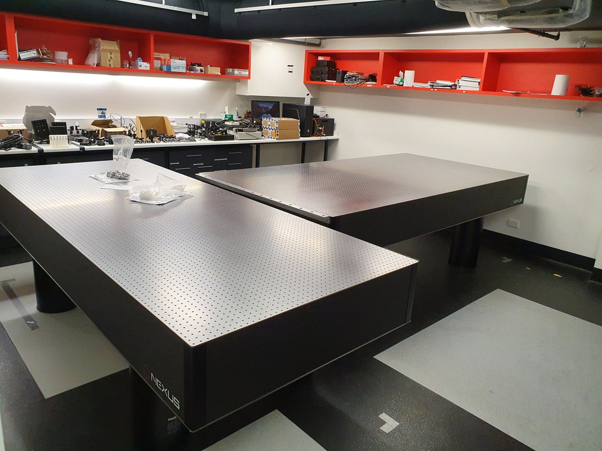 ChrisHallEffect's tweet photo. Tables are in! @excitonscience @ChemistryUoM https://t.co/BdLRCzVM2T