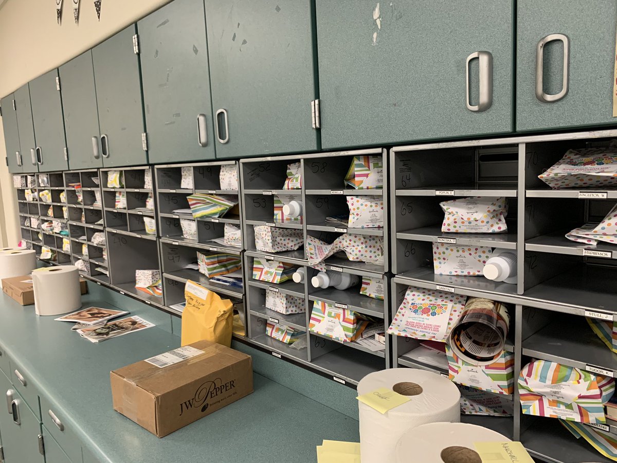 jenwswartz's tweet photo. Big THANK YOU to our Wildcat parents for sending our staff off to spring break with sweet treats! #LoveMyWildcats #westjrocks #westjParentsRock @WjhsNc @JCPS_NC @JcpsSel https://t.co/UzwAzTcLX4