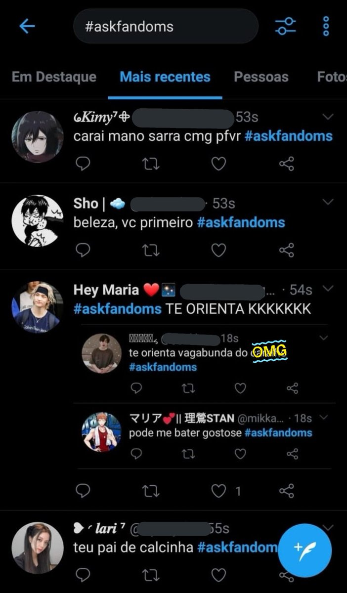 armyblinkspace's tweet photo. COMO FUNCIONA O ASK?
É bem simples, vocês vão entrar na hashtag no horário que começar, escrever coisas aleatórias com a hashtag e ir atualizando o "Mais recentes".

(ex: prints askfandoms do ano passado) https://t.co/6vRdel9ymG