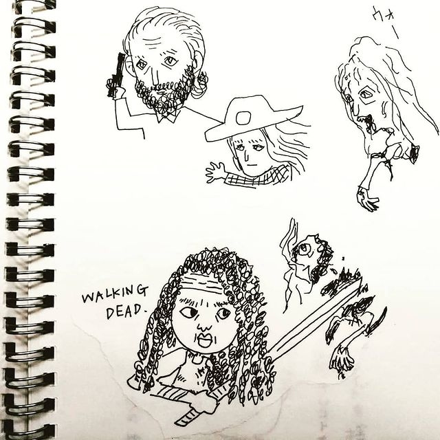 メグティン ビーバー ウォーキング デッド ボールペン らくがき 一発描き イラスト ボールペンイラスト アナログ 男の子 女性 メンズ ウォーキング デッド T Co 855eynhdn3 T Co Bgpodpizrz Twitter