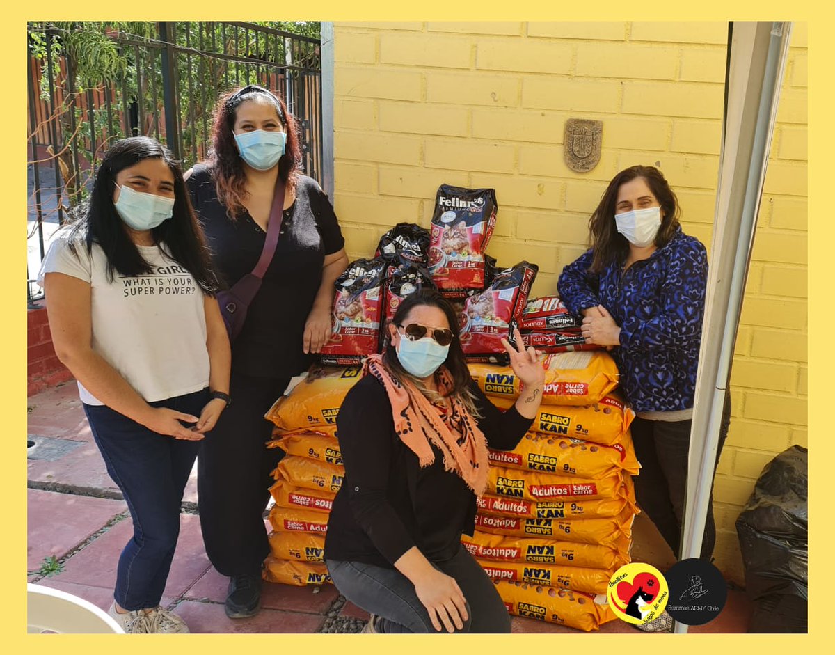 ArmyEommas's tweet photo. Mis queridas eommas hoy hicimos entrega de de los alimentos reunidos en nuestra campaña "Huellitas de Sope". Hicimos un total de 162 kilos de comida para perros y 27 kilos de comida de gatos.
Se agradece infinitamente a todas quienes nos ayudaron con aportes y difusión. @BTS_twt https://t.co/snlTHrW3np
