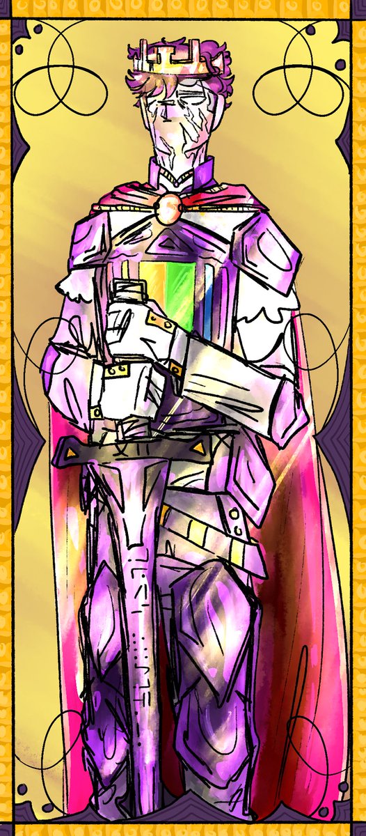 MercurieMercury's tweet photo. King Eret ♡✨

A King who was, truly, no matter how hard she tried, never meant to be.

#eretfanart #eret #mcytfanart https://t.co/QH0dXwLF9i