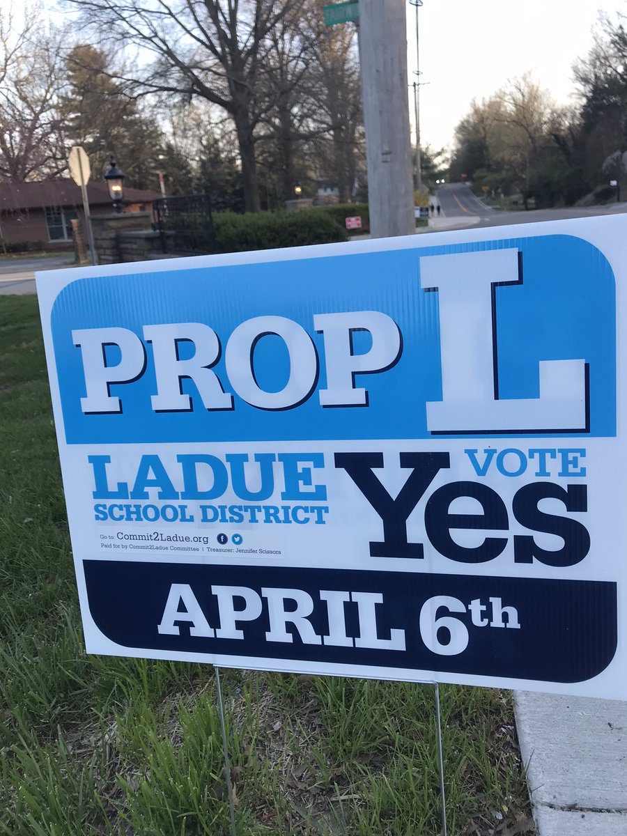 Vote Yes on 4/6! #FutureReady <a href="/LadueSchools/">Ladue Schools</a>!