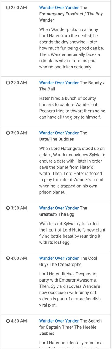 A few episodes of Wander Over Yonder will be airing live on Disney XD this Sunday, April 4th, from 12-3am PST/3-6am EST!