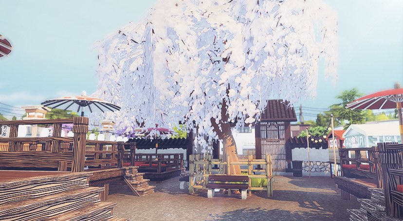 tkinterior_0oy's tweet photo. New Video ✨

🌸Sakura Garden🌸
         [Ohanami]
 桜の名所～お花見〜
•30×20
•NOCC 
•Gallery ID➡️tksims__0oy 
#TheSims4 #Sims4 
#Sims4PS4 #ShowUsYourBuilds 
#spring #SimmersOfAsia 

[Speed Build]🌸🍃✨
🔴▶️https://t.co/zlXpeswbru https://t.co/ZES8LMdTjc