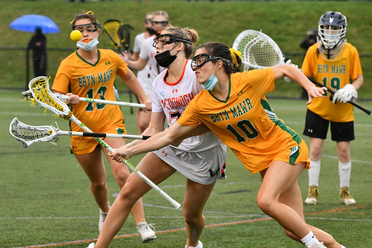 KyleJAndrews_'s tweet photo. A battle between the 4-0s. McDonogh, the no. 1 girls lacrosse program in the nation &amp; Bryn Mawr. The Eagles won 10-6. 

"...a lot of credit goes to them because they’re putting in the work outside of practice to get things done." -@tcummings_21 

READ: https://t.co/2ZWOaLTLWo https://t.co/kGkiQsH5ak