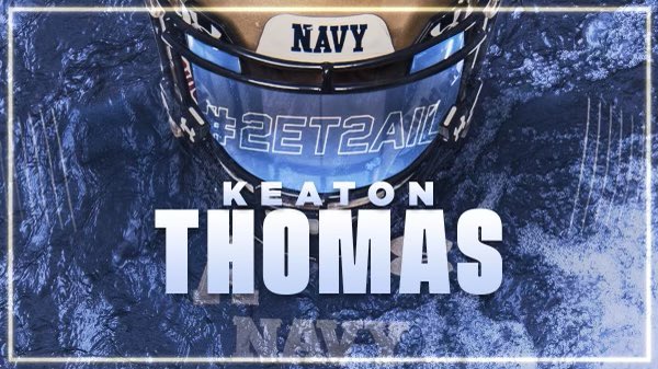 KThomas2022's tweet photo. After a great conversation with @CoachIvinJasper I truly am blessed to receive an offer from Navy🟡🔵🇺🇸
@DeshawnBrownInc @ChadSimmons_ @m_white14 @MissKYUS2011 @Andrew_Ivins @GeneSwindoll @Mansell247 @jerrian_sanders https://t.co/YbZJ7q88Yb