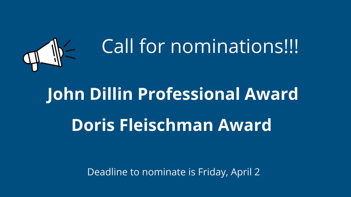FPRAPolk's tweet photo. Nominations are open! Please nominate one of our deserving and dedicated fellow FPRA friends for the Doris Fleischman Award or John Dillin Professional Award.
Doris Fleischman Award details-> https://t.co/el9n62wsLO
John Dillin Professional Award details-> https://t.co/QYNSEp4tfx https://t.co/XnRXt9t5dn