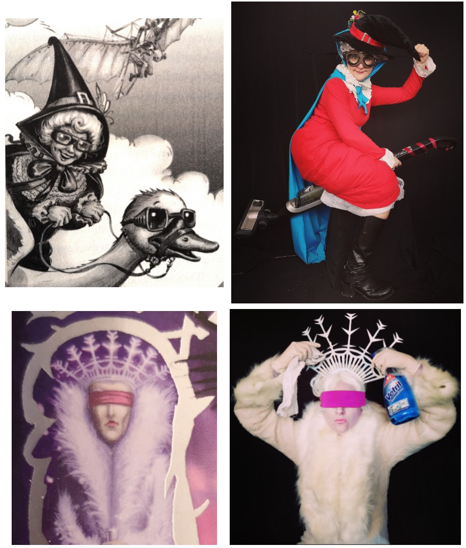 MyLifeIsAthread's tweet photo. Since things here are exactly the same after one year, the lockdown still on and I really need to downplay the whole situation a bit, let's remember these pics I took, the #TLOS characters in quarantine-mood 😛 https://t.co/9VHUcqLi5m
