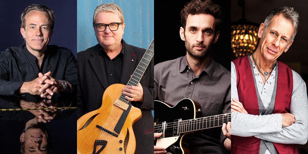 Join us on our Facebook tomorrow at 12 PM PT for a discussion on all things jazz with <a href="/GeorgeWhitty/">George Whitty</a>, <a href="/MartinTaylorMBE/">Martin Taylor</a>, <a href="/julian_lage/">Julian Lage</a>, and @joelockecom in this week’s installment of our live-streamed series, “Live Dispatch from Home.” bit.ly/31EWtxa