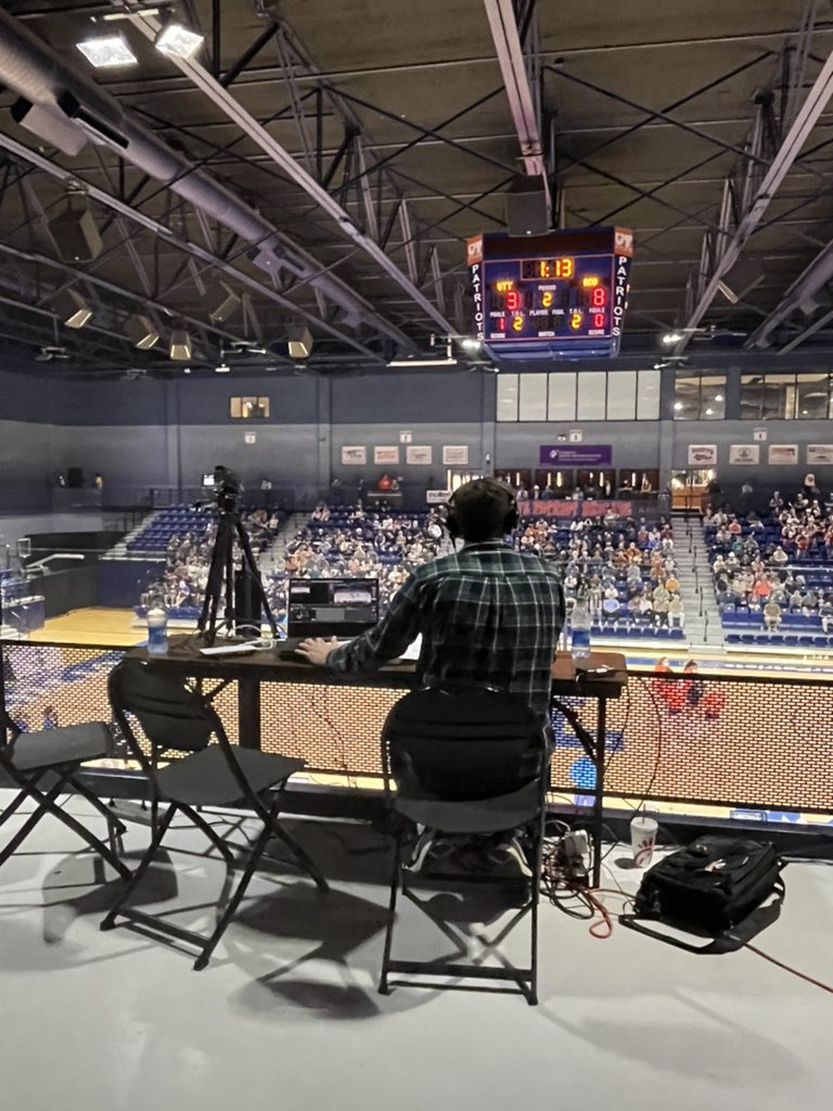 UTTyler_Spirit's tweet image. @pmc3_83 in his element at the @uttyler_vball LSC finals game. #UTTylerPatriots