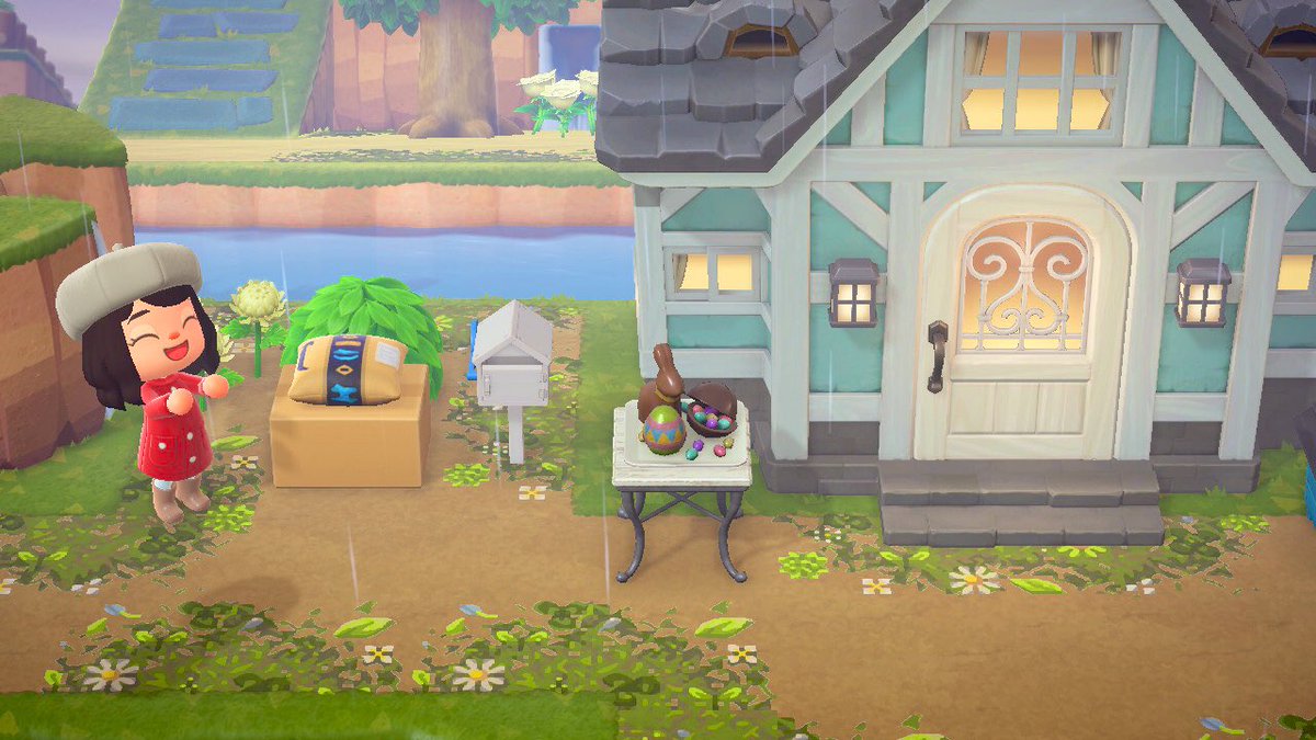 HelloMandz's tweet photo. Even in @animalcrossing I’m excited to get Amazon packages. My husband is not as amused as I am https://t.co/OZQ4BxgLnf