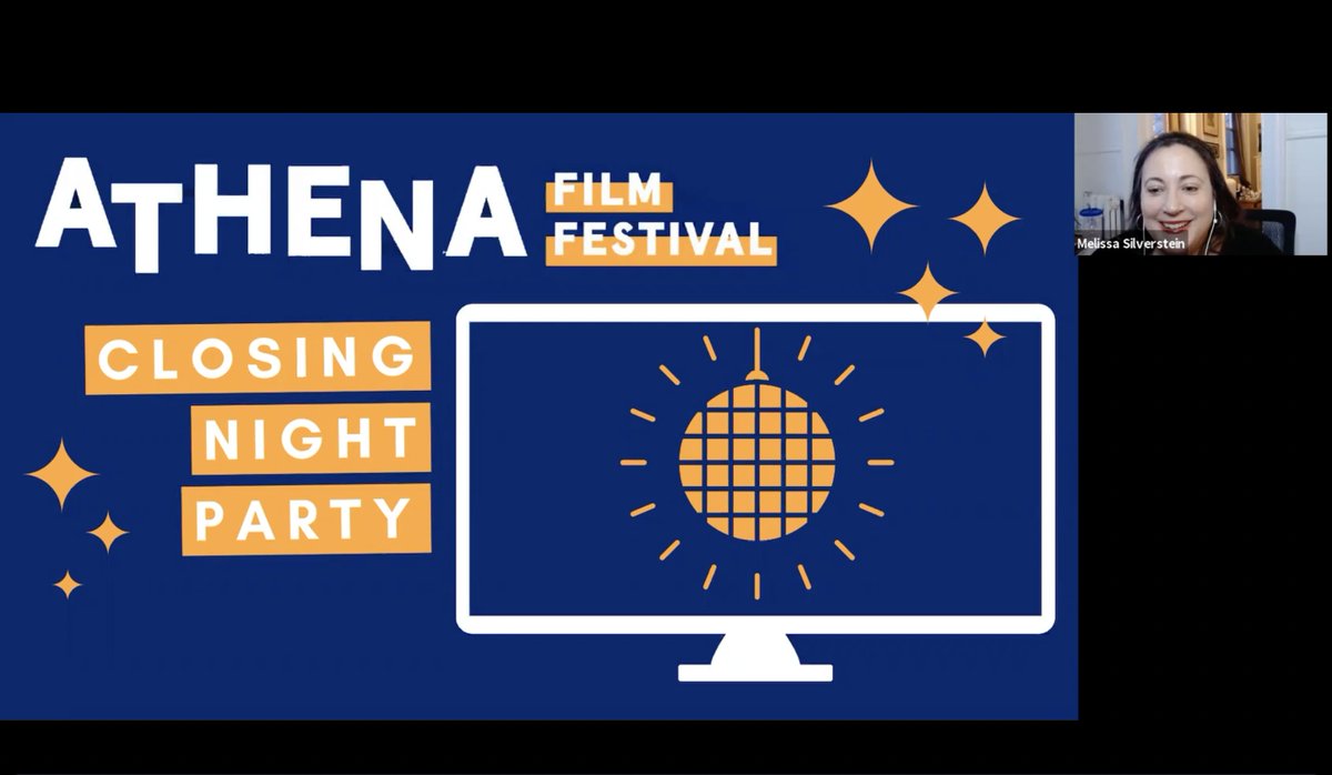Athenafilmfest's tweet photo. We’re wrapping up this year’s #AthenaFF in digital style 🎉 💙
A huge thank you to all our filmmakers, speakers, sponsors, partners, collaborators, supporters and our audiences around the US and worldwide for making the first digital Athena Film Festival an incredible one. https://t.co/AeqbXHtobg