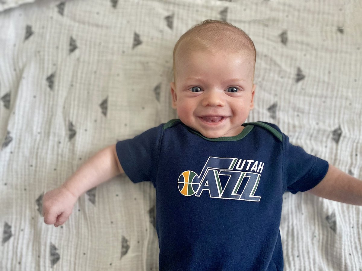 Rex is ready for some <a href="/utahjazz/">Utah Jazz</a> action. #TakeNote