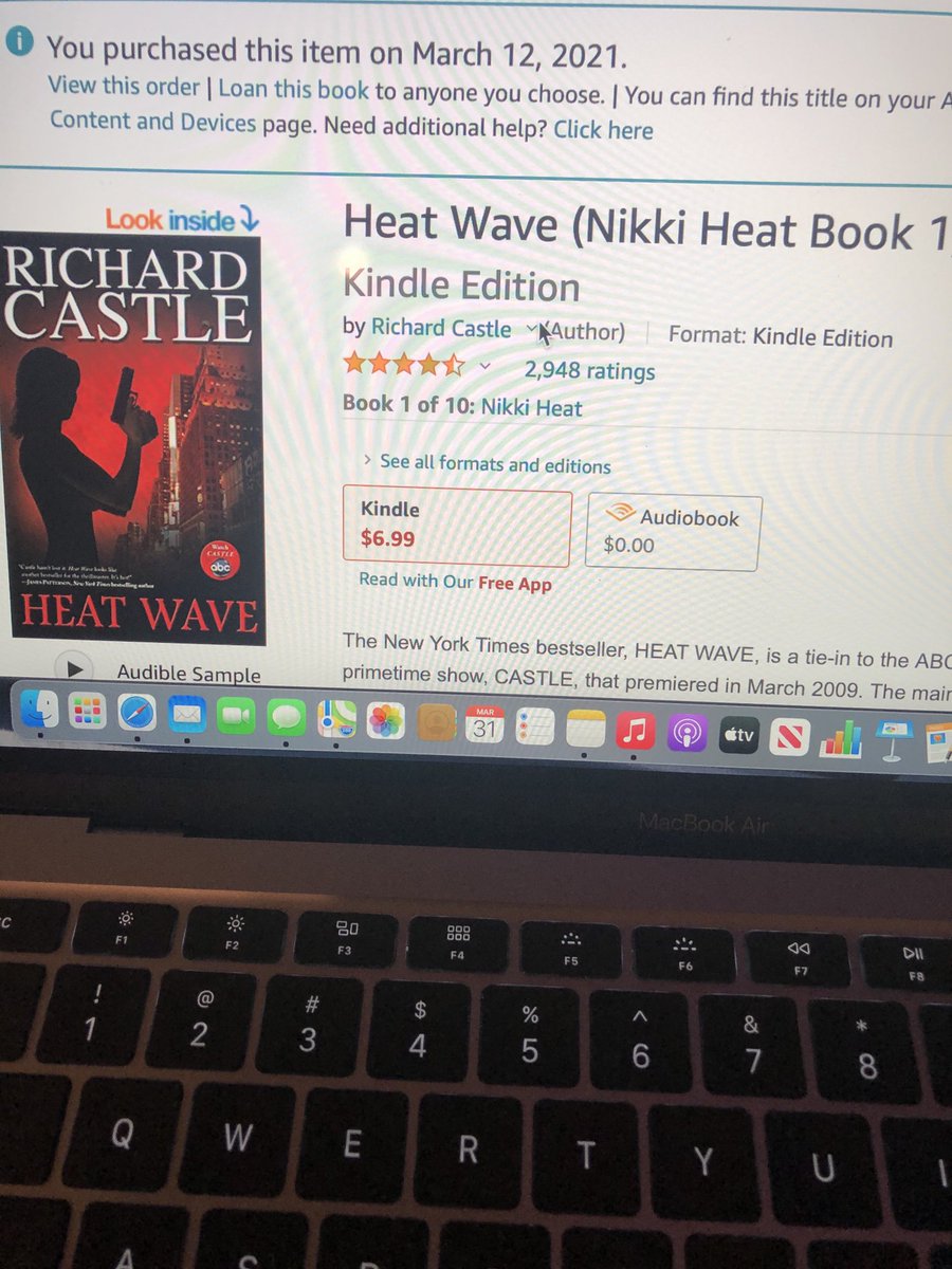 jenleighst's tweet photo. My Dad just had his second cataract surgery and he can now see well enough to read again. So I ordered him a book that stems from my all time favorite show! With my favorite actress ⁦@Stana_Katic⁩ #WhatMakesUHappy. He’s going to LOVE IT ❤️ https://t.co/SOMHtJrpoQ