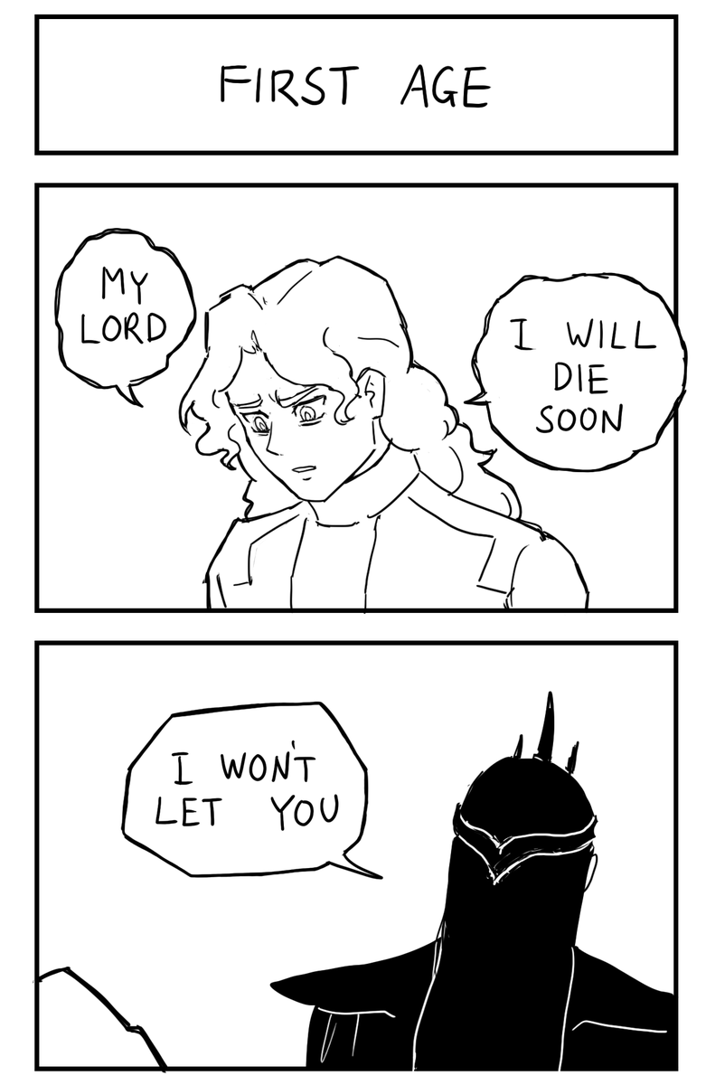 Tatara_Tarou's tweet photo. April Fools comics for 2021!
#mairon #eonwe #melkor
1/2 https://t.co/Dn7CNZjAKK