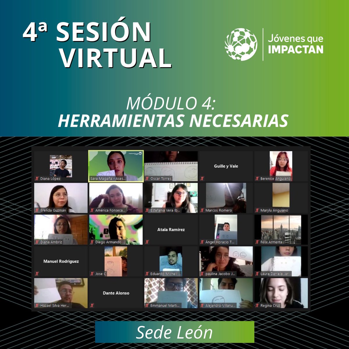 JQImpactan's tweet photo. Así reforzamos los conocimientos de Herramientas Necesarias para el trabajo que hemos enseñado a nuestra segunda generación de beneficiarios. Gracias a la alianza con @citi FDN seguimos formando a los próximos líderes de México #Pathway2Progress #CompromisoSocialCitiBanamex https://t.co/TYvHhVMqh2