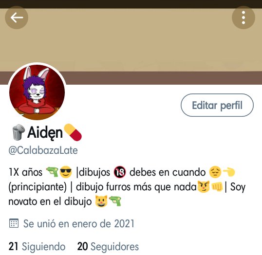 CalabazaLate's tweet photo. Wow...THANKS!!😭😭💜💜💜 THANK YOU SO MUCH! I love you guys-..
Wow .. GRACIAS 😭😭💜💜💜 GRACIAS DE VERDAD! Los amo chicos , gracias por hacer crecer esta cuenta aunque sólo sean 20 igual los aprecio bastante 😔👉👈💜♥ enserio gracias prometo ser más activo aquí https://t.co/ACRLSNHCDb