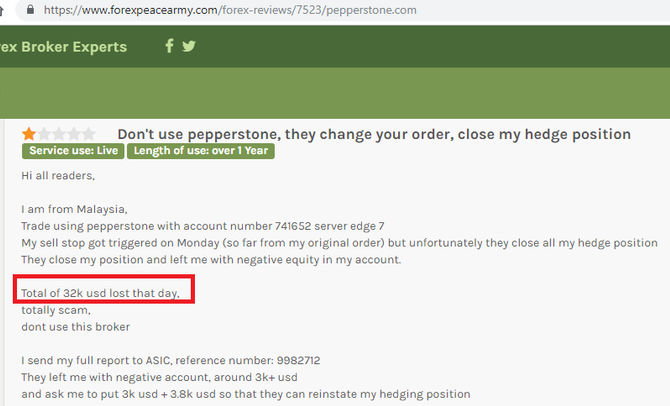 crippled_eagl's tweet photo. How much can one lose* trading forex?
#Pepperstone FX complaint

$32,000 money LOST in ONE day!

-order got changed
-hedge position got closed out

$gbpusd $eurusd $audjpy $usdjpy $usdchf $eurcad $usdcad $gdjpy $btc $eth #cfd #asx https://t.co/3zhSk3E5Bl
