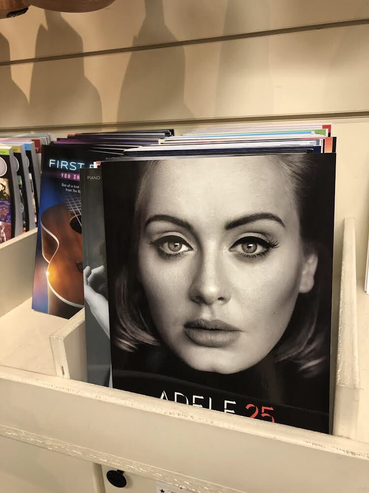 LakeMusicCente1's tweet photo. Come on in and take a look around. We just got Adele 25 piano/guitar/vocal sheet music in. #Adele25 #song #celebrate #LakeOswego #Gresham #WestLinn #PDX #Sandy #Oregon #Washington #Seattle #Olympia #Salem #Albany #Eugene #Longview #troutdale #Redmond #sheetmusic #WA #OR #CA #ID https://t.co/WYBJe2Ngbw