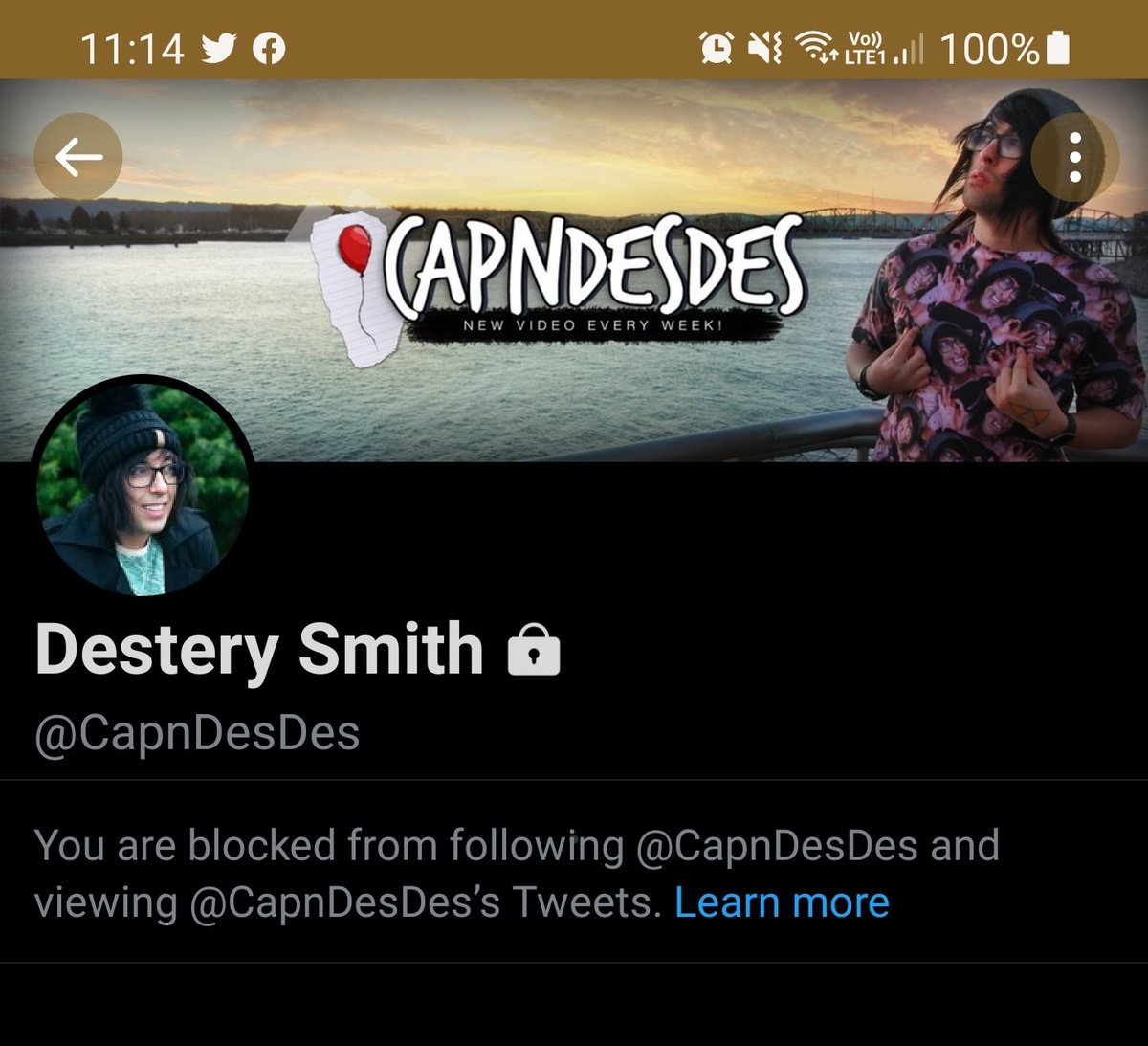 _Shafel_'s tweet photo. LMAO fuck man own up to your shit. #capndesdes @capndesdes https://t.co/i73ON6uABI