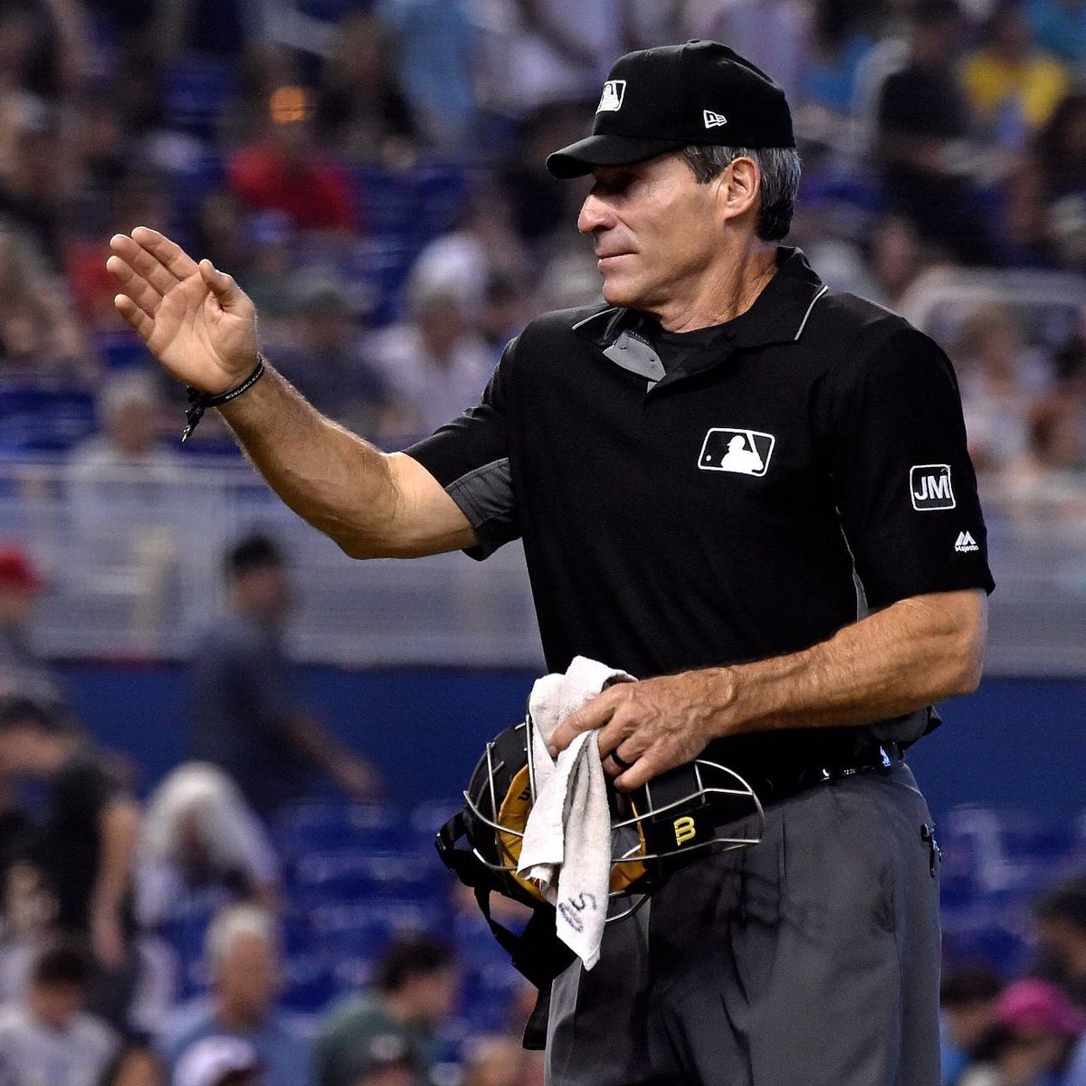 Super70sSports's tweet photo. Tough day for Angel Hernandez. I guess it’s hard to prove discrimination when MLB is progressive enough to allow the blind to work. https://t.co/aSyq1nTINw