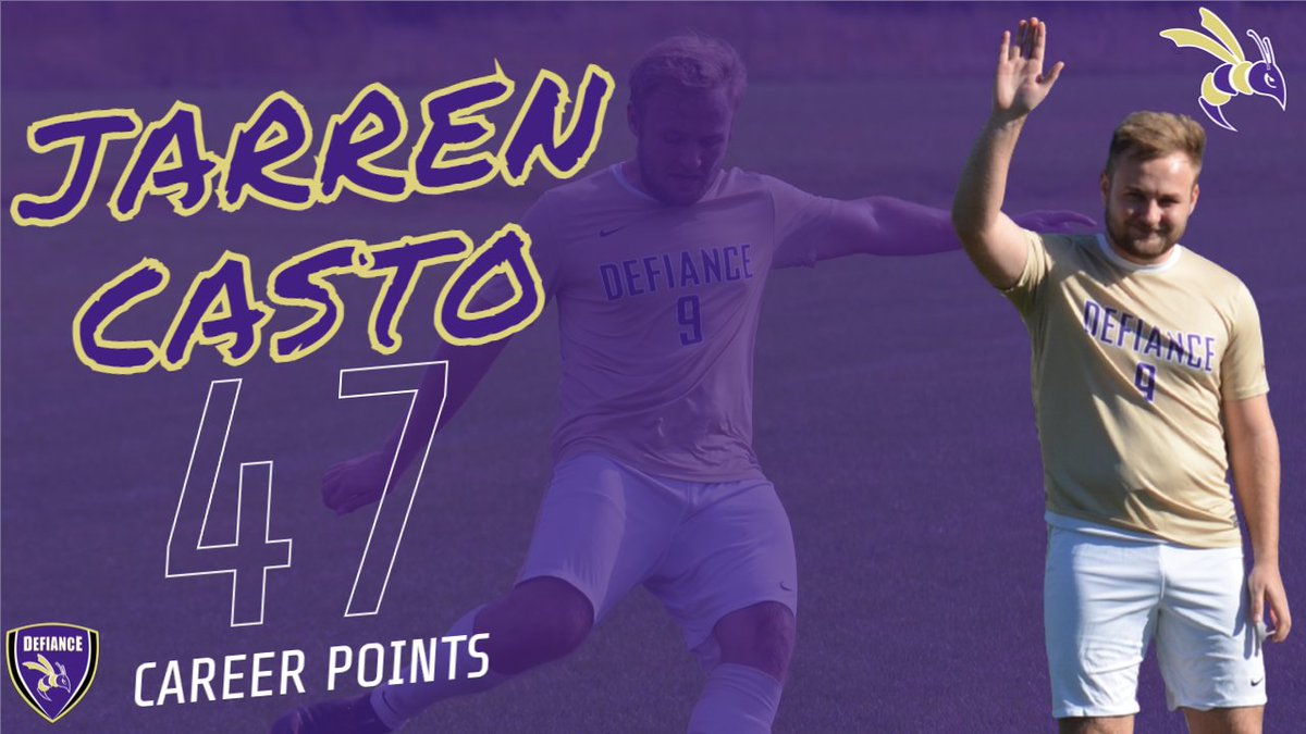 DC_Athletics's tweet photo. MS | With a goal and an assist this afternoon, @DCmenssoccer's Jarren Casto has become the program's all-time leading scorer with 47 career points! 

Congratulations Jarren! https://t.co/KzYLNHrx3v