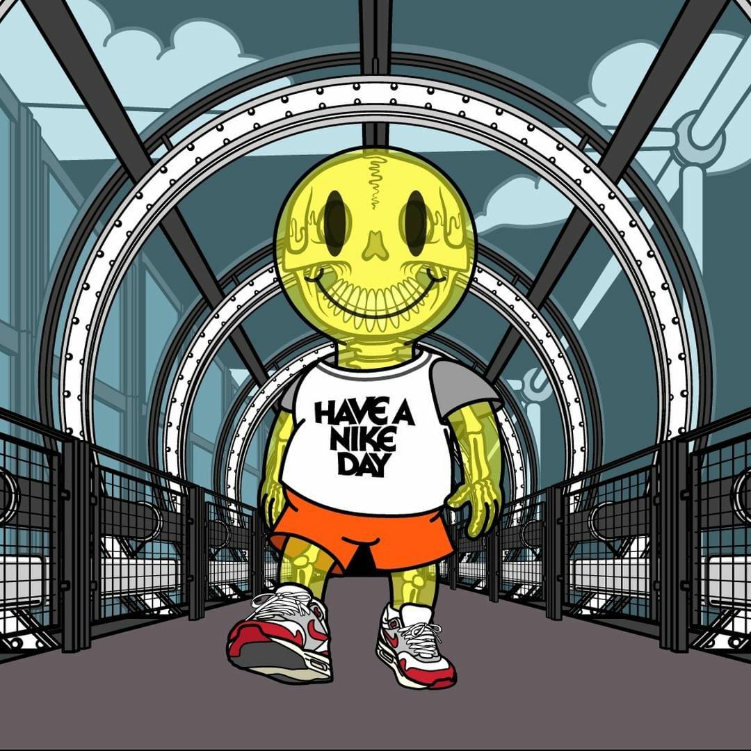 NFT_Cryptomania's tweet photo. @_katttykattt_ @opensea Hi, I'm Serg and I paint in the Simpsons style.  I'm also a big fan of sneaker culture and came up with a collection of characters that reflect street fashion.  I want to finish animating them and publish on #NFTcollection.  I draw in #Adobeillustrator  and animate in @AdobeAE https://t.co/0APuYuqcdm