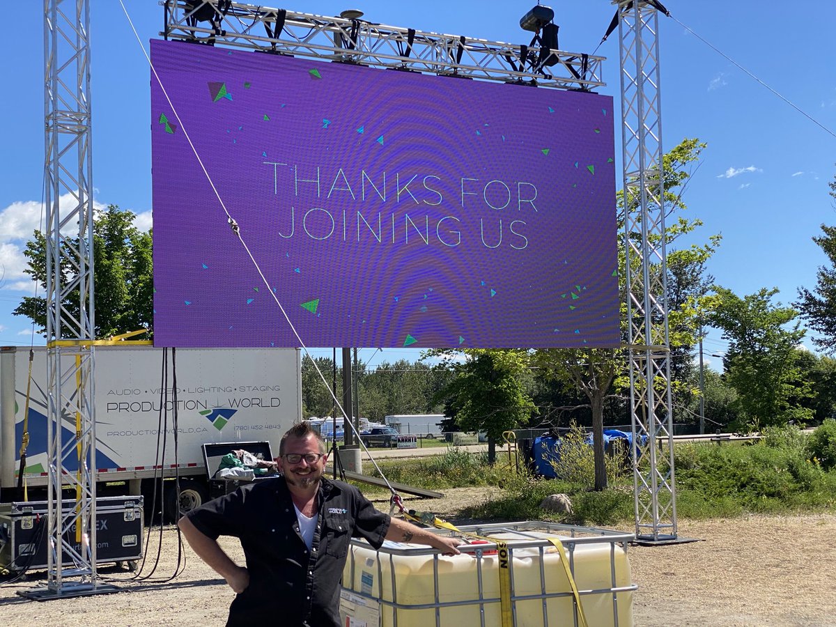 JonBeckett2's tweet photo. Hey all you @EPSBNews #Teachers
Looking for a way to hold a #SafeGrad ?
Look no further!
#VirtualGrad
#DriveInGrad
#StreamedToTheWorld
We are here to serve
Best staff in the land
Give us a call
@productionworld https://t.co/99cmOTaWJa