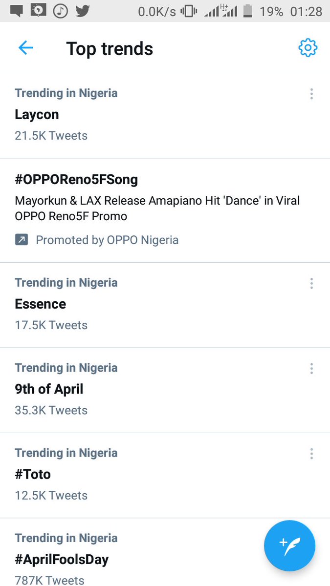 IlerioluwaGlor1's tweet photo. Hey guys our Laycon is trending on num one spot this morning...things I love to see
#wagwanxfallforme
#laycon Laycon Laycon https://t.co/JyKkhasaff