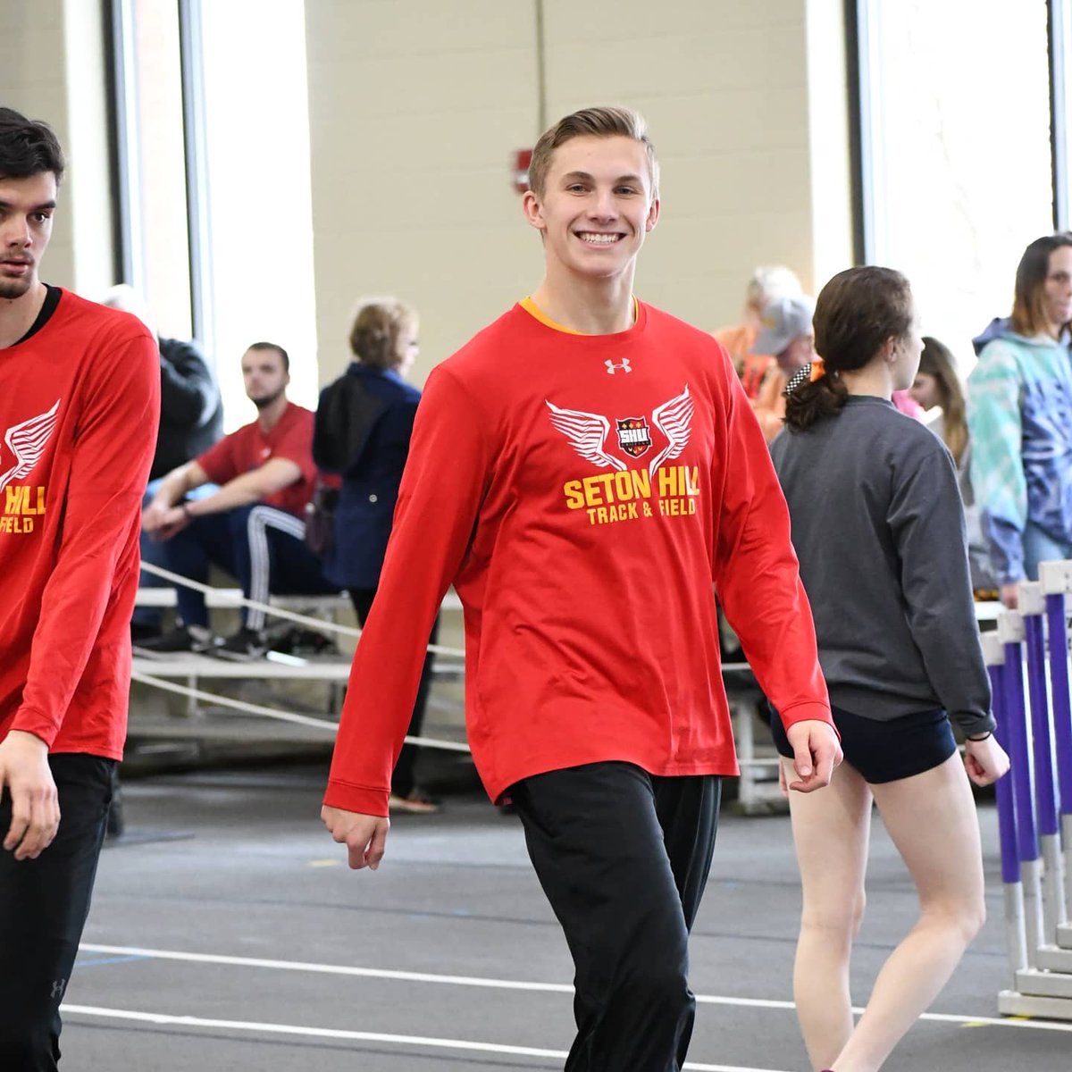 SHUXCTF's tweet photo. "Have you ever wondered if there was more to life, other than being really, really, ridiculously good looking?"
Now you don't have to! Use the link below to buy some cool gear starting April 1st! #SHUXC #SHUTF https://t.co/SZsmB15dXh