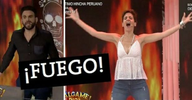 naramartinezr's tweet photo. Guzmán le dijo a Rafael Santos que es chaleco de Porky.
#DebatePresidencial 
#DebatePresidencialJNE https://t.co/JJsi6X4qCW