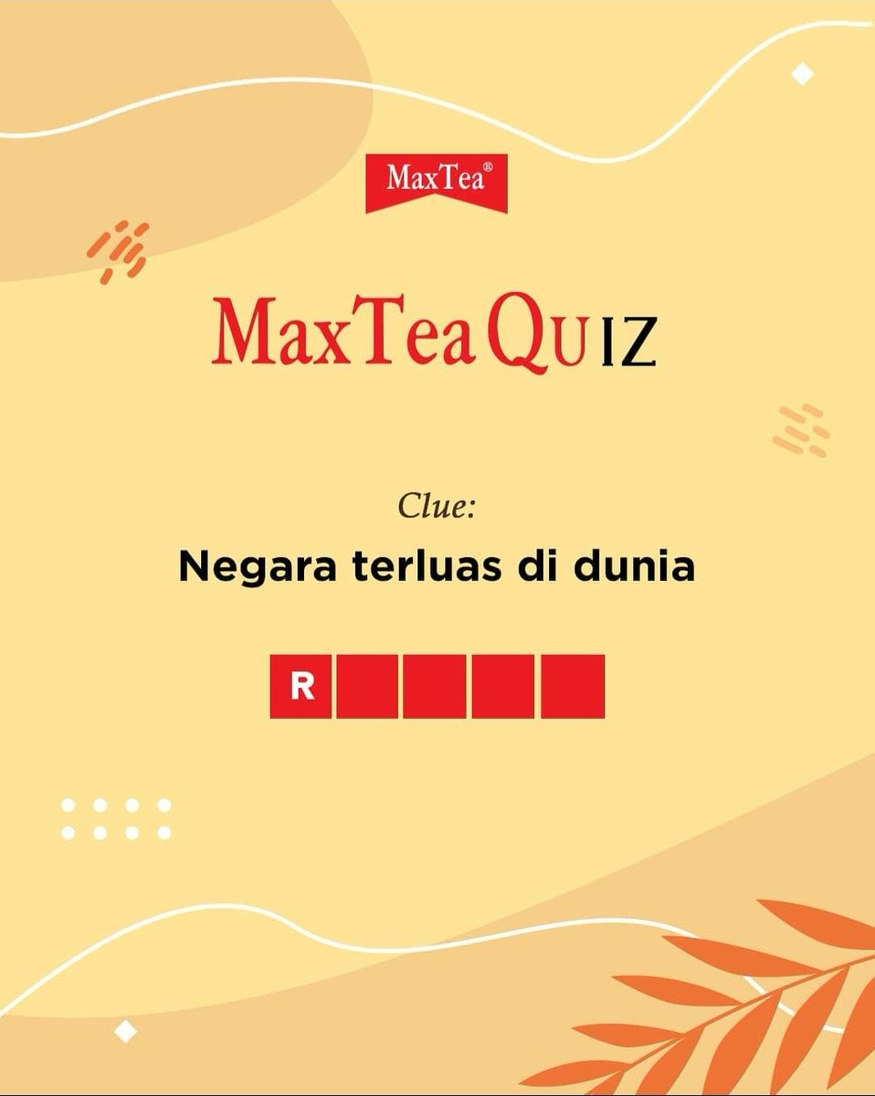 MaxTea Indonesia tweet media