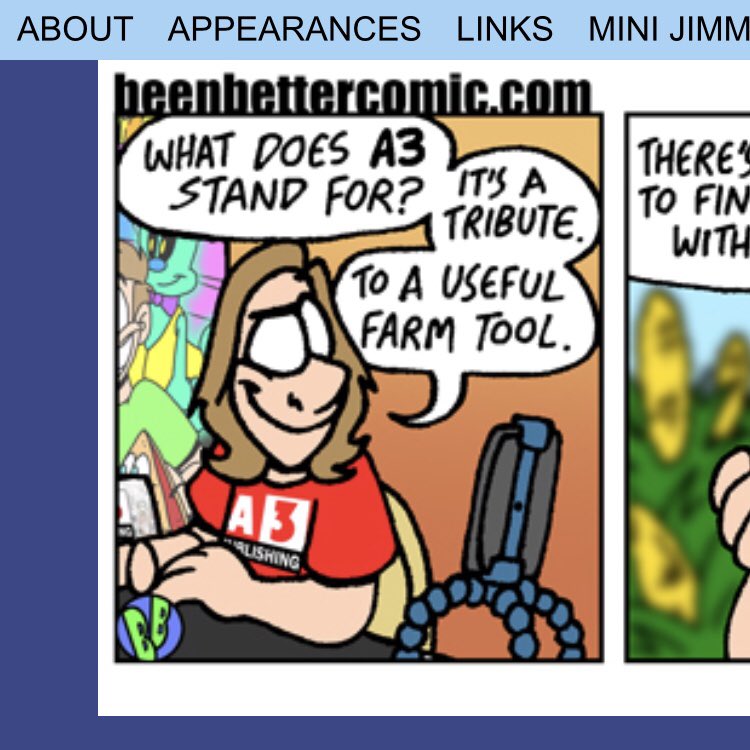 beenbettercomic's tweet photo. Gonna’ post two comics today.
First, there’s the A3 Publishing explanation for March.
https://t.co/DWCyl6t37D
#beenbettercomic #webcomics #beenbetter #a3publishing https://t.co/pm7c2s9WhZ
