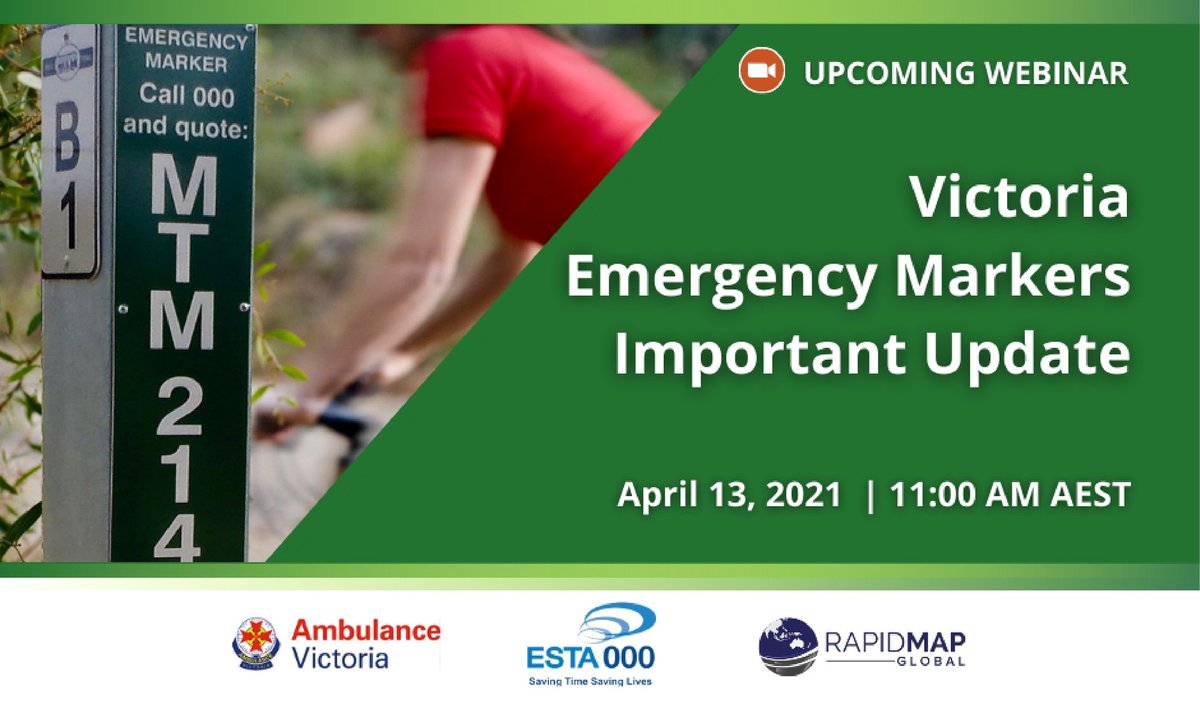 Iconyx1's tweet photo. Are you excited? In less than two weeks we will be hosting a LIVE webinar on all things #EmergencyMarkers -- "Victoria Emergency Markers Important Update" to be held on Tuesday, April 13th, 2021 at 11:00AM AEST.🚨🚑🚓🚒

📆Save to your calendar ➡️https://t.co/Igu5nNQPbV
#Iam000 https://t.co/jjlJuHGRf6