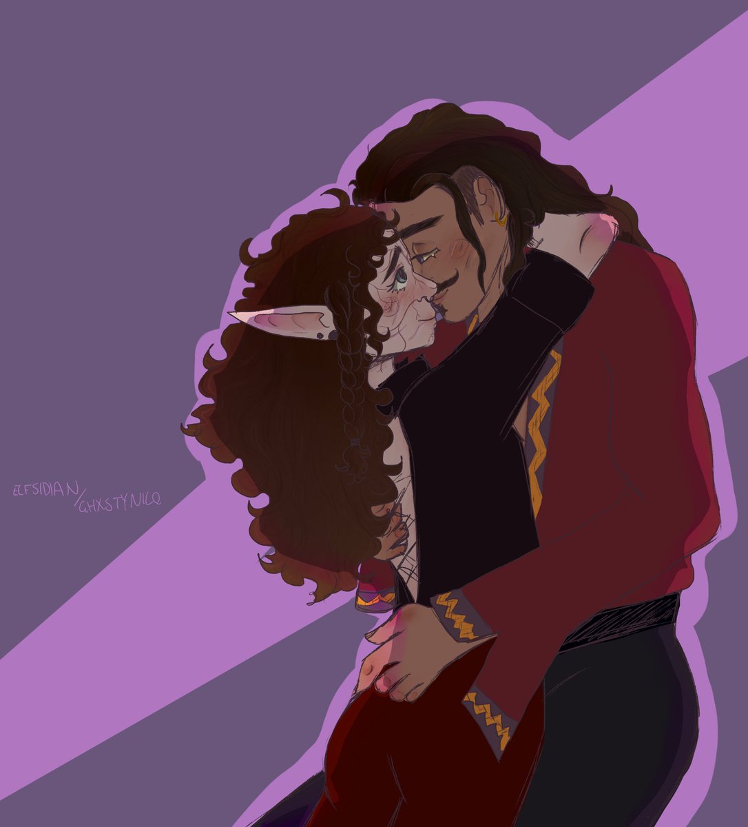 elfsidian's tweet photo. Happy #TransDayOfVisibility from your local trans guy and artist 😎
Working on a lot of things I can't share right now, but here's some recent pieces of mine! A lot of #DragonAge 🙈💖
#transartists #TDOV2021 #TDOV #visibletrans https://t.co/SJ8Pqr5RV9