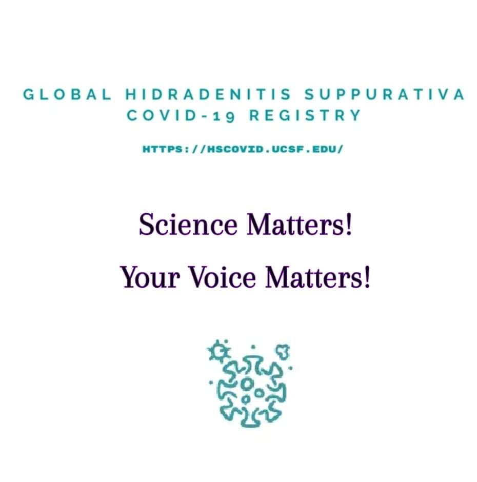 HSConnectOrg's tweet photo. Global HS Covid-19 Registry - University of California, San Francisco - UCSF

Link to Registry:
https://t.co/lJBk5HntSJ

Help them help the community!

@hscovid

https://t.co/trtrJWFX2l
#hsconnectorg
#UCSF
#hscovid #hscovidregistry #hidradenitissuppurativa https://t.co/UW3QLVp4TN