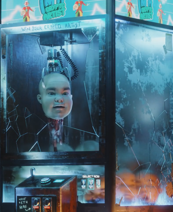 ZamArtist's tweet photo. The shade of it all: 'I'm 0 Years Old and I'm a Crypto Artist' by Game Disease on @niftygateway 

 https://t.co/RSEsDJLvFu

#NFT #CryptoArt #DigitalArt #GameDisease #NiftyGateway #Shade https://t.co/zwO0T1HeIS