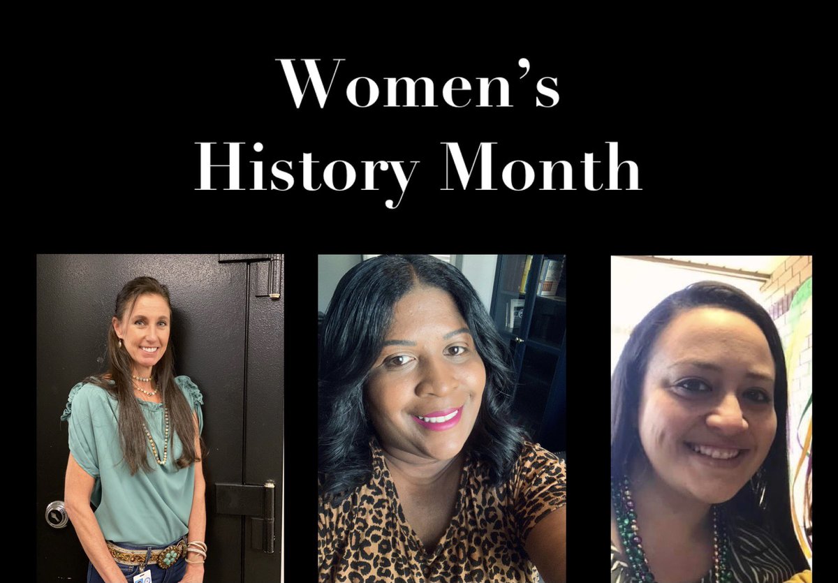 Today’s spotlight celebration for #WomensHistoryMonth2021 is our ARD facilitator & Speech Therapist team. This team is passionate about student success! #KMSCougarPride