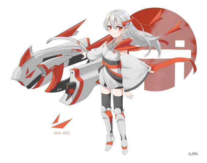 AKA-005#art #illust #digitalart #anime #AnimeArt #イラスト #オリジナル 