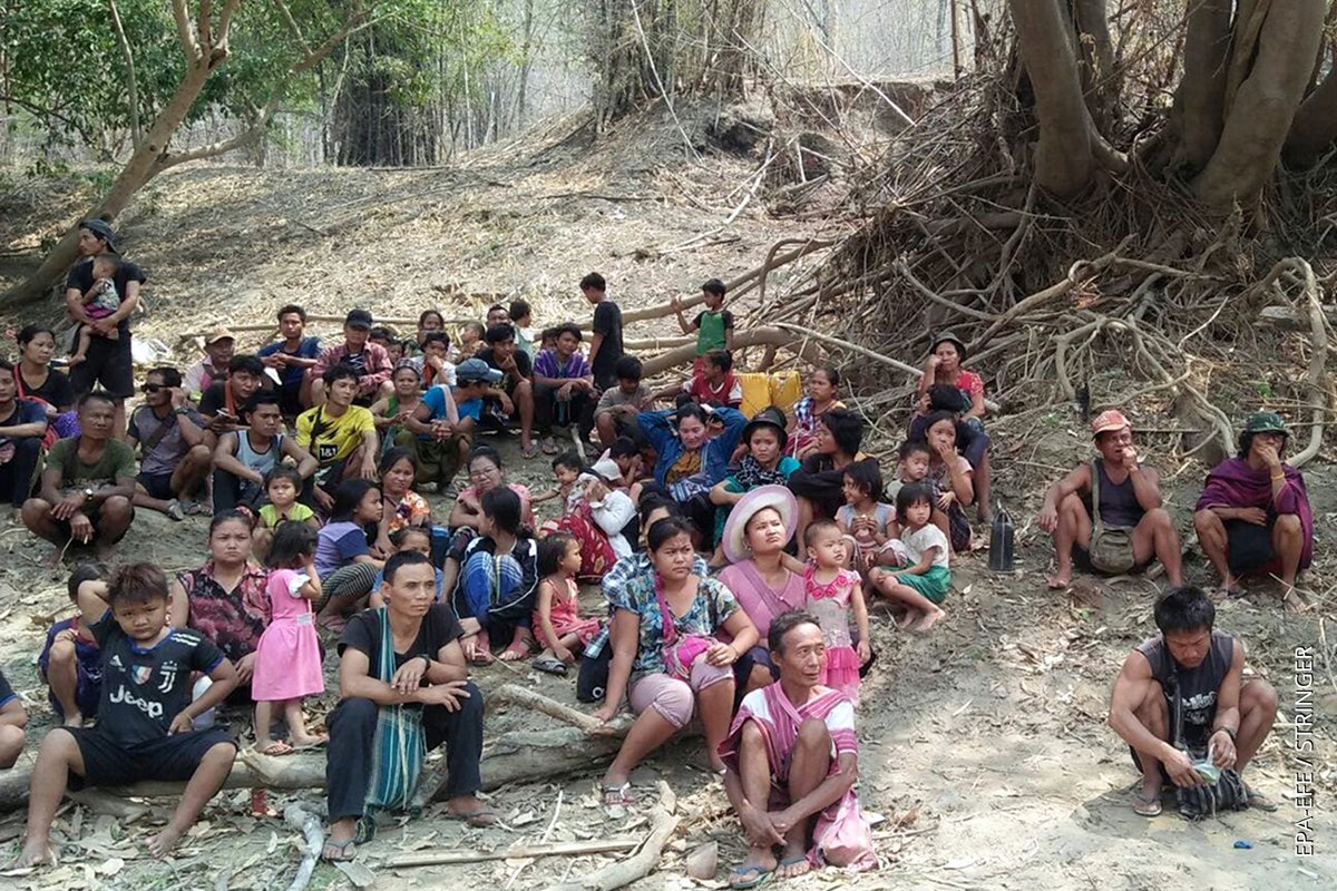 “No one should face the risk of being returned to #Myanmar when their lives, safety or fundamental human rights are threatened,” <a href="/OHCHRAsia/">UN Human Rights Asia</a> Rep. Cynthia Veliko said in a statement urging States to protect those fleeing violence, persecution. Read more 👉bit.ly/39sLefB