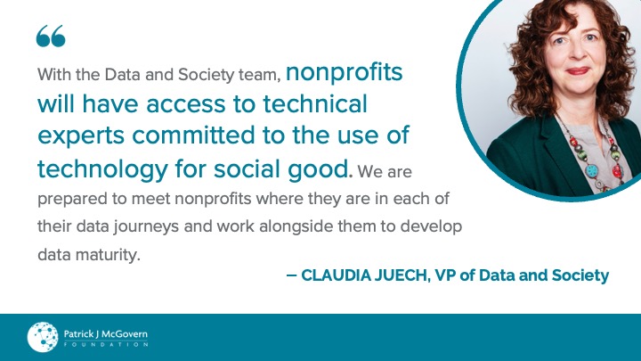 We're thrilled that <a href="/ab_srinivasan/">AB Srinivasan</a> <a href="/ihazemt/">Hazem Mahmoud</a> <a href="/njapra/">Nikita Japra MA, MPH</a> <a href="/cjjuech/">Claudia Juech</a> and Linda Tsai are joining us to create @PJMFnd's Data and Society program, an innovative team giving the nonprofit sector access to data expertise for #dataforgood. <a href="/vilasdhar/">Vilas Dhar</a> zcu.io/5GMM