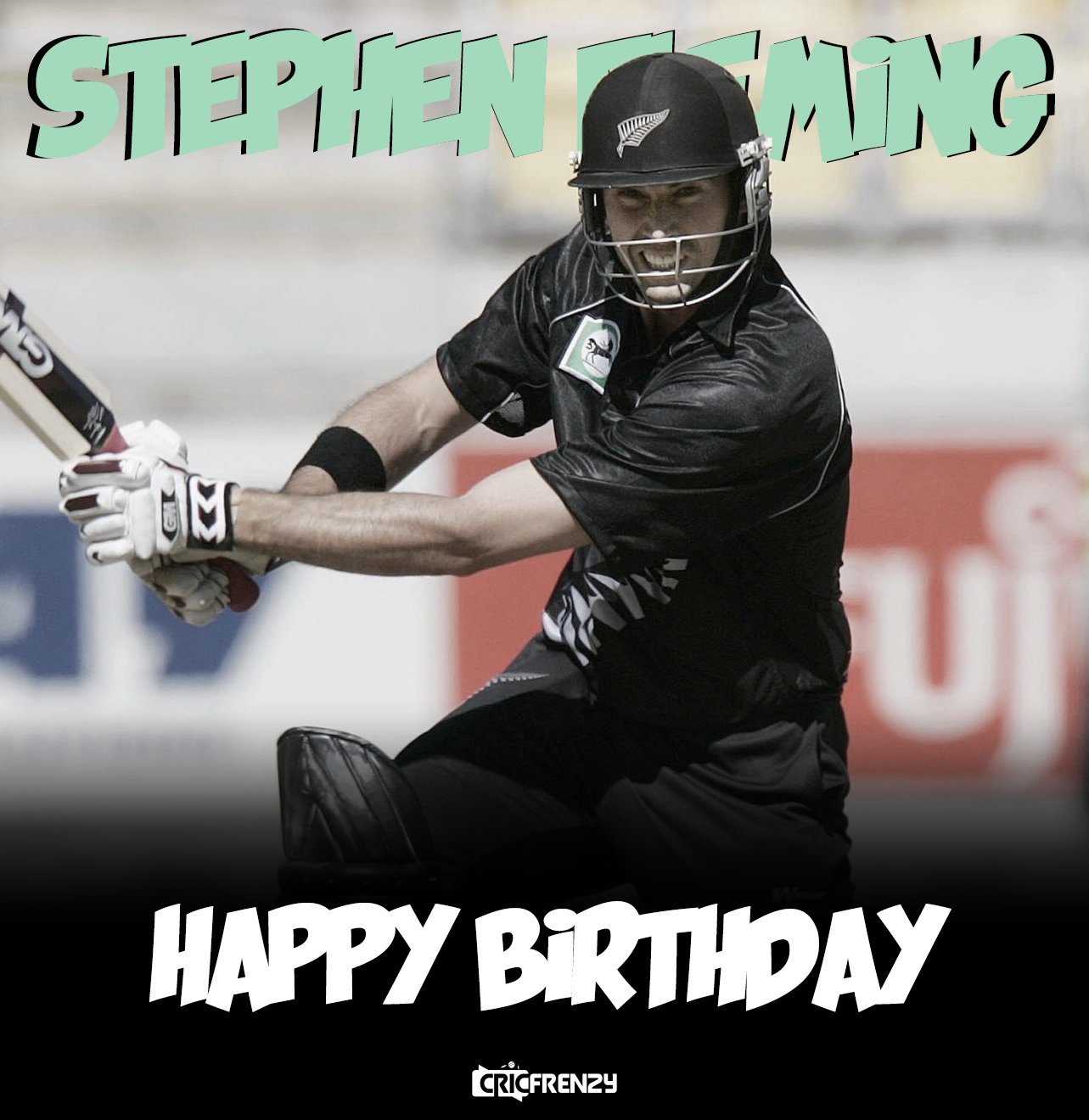 Second most capped ODI Captain (behind Ricky Ponting)
Happy birthday Stephen Fleming    