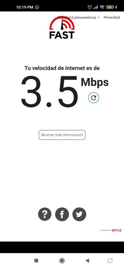 Danielmdobc's tweet photo. @ayudaizzi tengo 110Mb y no me llega nunca bien!!! https://t.co/aGeKCtSfkx
