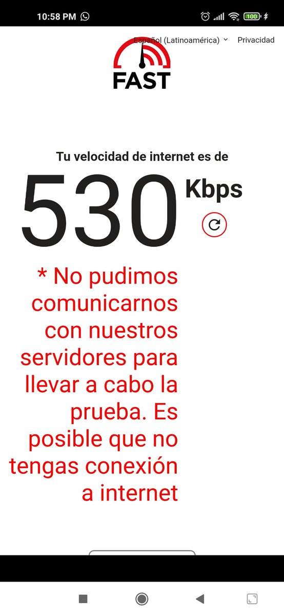 Danielmdobc's tweet photo. @ayudaizzi tengo 110Mb y no me llega nunca bien!!! https://t.co/aGeKCtSfkx